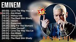 E M I N E M Greatest Hits ~ Rap Music ~ Top 10 Hits of All Time