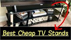 ✅Best Cheap TV Stands for 42”, 55”, 65”, 75”, or 80" TV Entertainment Center Quick Overview