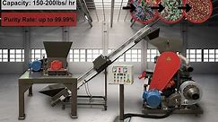 CopperMine Copper Granulator Chopping System CT-610 Cable Wire Chopper Full System