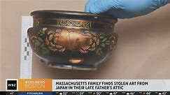 Family finds 22 stolen Japanese artifacts in late father's Massachusetts attic
