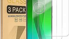 Mr.Shield [3-PACK] Designed For Motorola (MOTO G7) [Tempered Glass] Screen Protector with Lifetime Replacement