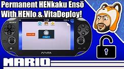 How to Jailbreak Your PS Vita & PSTV on Firmware 3.74 - Permanent HENkaku Ensō CFW & More!