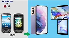 Samsung vs LG Smartphone Evolution