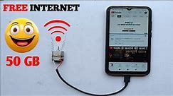 How to free internet।free data internet।#freeinternet