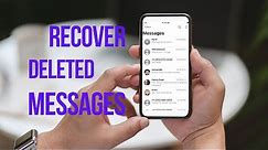 How to Recover Deleted Messages on iPhone 12
