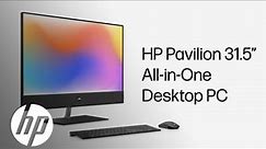 HP Pavilion 31.5 inch All-in-One Desktop PC | HP Pavilion | HP