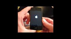 How To Reboot (restart) an iPhone 4S - How To Restart Apple iPhone 4S