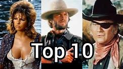 Top 10 Western Movie Scenes!