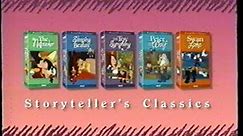 Orion Home Video - Storyteller's Classics (1995) Promo (VHS Capture)