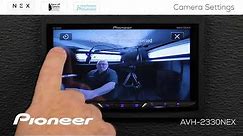 How To - Camera Settings on Pioneer AVH-NEX In Dash Receivers 2017