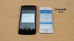 Nexus 5 vs iPhone 5s - Benchmark 跑分测试