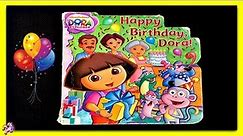 DORA THE EXPLORER "HAPPY BIRTHDAY, DORA!" - Read Aloud - Storybook for kids, children