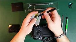 Sony SLT A77 LCD Screen Replacement Instructions