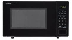 1.1 cu. ft. 1000W Sharp Countertop Black Microwave (SMC1131CB)