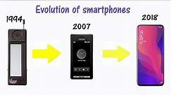 Evolution of smartphone in 10 minutes | history of smartphone