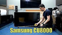 Samsung CU8000 2023 Unboxing, Setup, Test and Review with 4K HDR Demo Videos 50CU8000