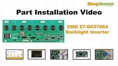How to Replace a CMO Backlight Inverter Board in a LCD TV