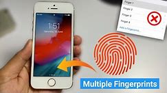 iPhone Me Fingerprint Kaise Lagaye | Add More Than 5 Fingerprints|How To Set Fingerprint Lock iPhone