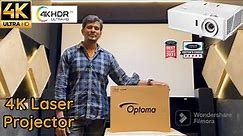 Optoma UHZ50 4K laser projector unboxing and review: Bright, colorful and detail