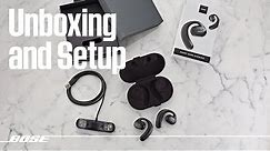 Bose Sport Open Earbuds – Unboxing and Setup