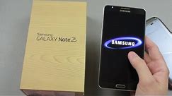 Sprint Samsung Galaxy Note 3 Unboxing and First Look!