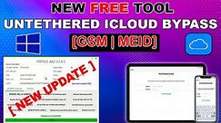 FREE New Frpfile iCloud Bypass Tool Update 2.8.5 | Free Untethered iCloud Bypass Windows GSM & MEID