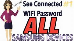 View & Share WIFI Password On ALL Samsung S5,S6,S7,S8,S9,S10,S20,S21, J,A, EDGE & NOTE 6,7,8,9,10+