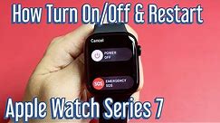 Apple Watch 7: How to Turn Off/On & Restart
