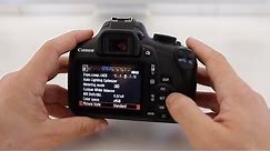 Canon T6 (1300D) Tutorial - Beginner’s User Guide to the Menus & Buttons