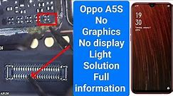 Oppo A5s Display Graphics Problem / Oppo A5s Display Light Solution