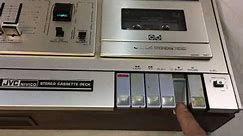 JVC NIVICO 1667U Wooden Stereo Cassette Deck (Made in Japan)