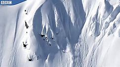 BBC Sport - Wow! This is jaw-dropping. Watch more on Ski...
