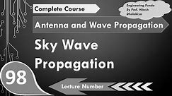 Sky Wave Propagation in Antennas and Wave Propagation by Engineering Funda