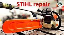 STIHL 025 repair and carburetor adjustment