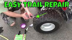 How To Fix a Flat ATV Tire With a Tire Plug