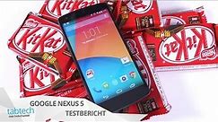 Review: Google Nexus 5 im Test mit Android 4.4 Kitkat | tabtech.de