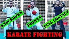 KARATE Kumite Rules - 4 Fighting Systems