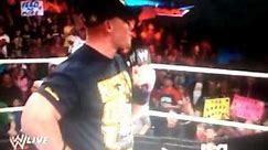 John Cena Challenges Dolph Ziggler Raw, January, 7, 2013
