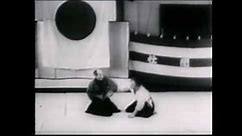 Morihei Ueshiba O Sensei - Aiki Budo - Suwari Waza techniques