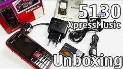 Nokia 5130 XpressMusic Unboxing 4K with all original accessories RM-495 review