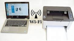 Easy Wi-Fi connection Setup for any Samsung Laser Printer