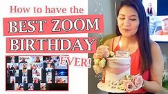 How To Have The Best Zoom Birthday Party | Plus How To Send a Zoom Invite Early and Important Tips