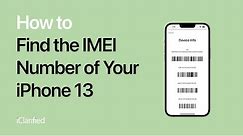 How to Find the IMEI Number of Your iPhone 13