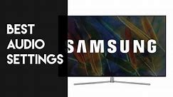 Samsung TV Audio Settings for Soundbar and Sound System