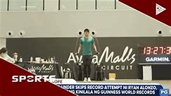 Double under skips record attempt ni Ryan Alonzo, opisyal nang kinilala ng Guinness World Records
