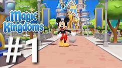 Disney Magic Kingdoms PART 1 Gameplay Walkthrough - Android/iOS