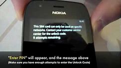 How to Unlock Nokia Lumia (All Models) Network by Remote Unlock Code Pin Rogers, T-mobile, Telus,