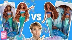 Ariel Vs Ariel! Disney Live Action Ariel Doll Review & Comparison!