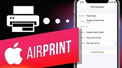 How to Print from an iPhone | How to Print using AirPrint
