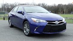 2015 Toyota Camry Hybrid SE Test Drive Video Review